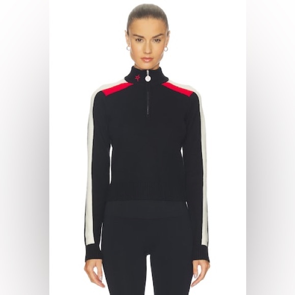 VTG Ralph Lauren Sport Turtleneck Ribbed Quarterzip size Small - Picture 2 of 7